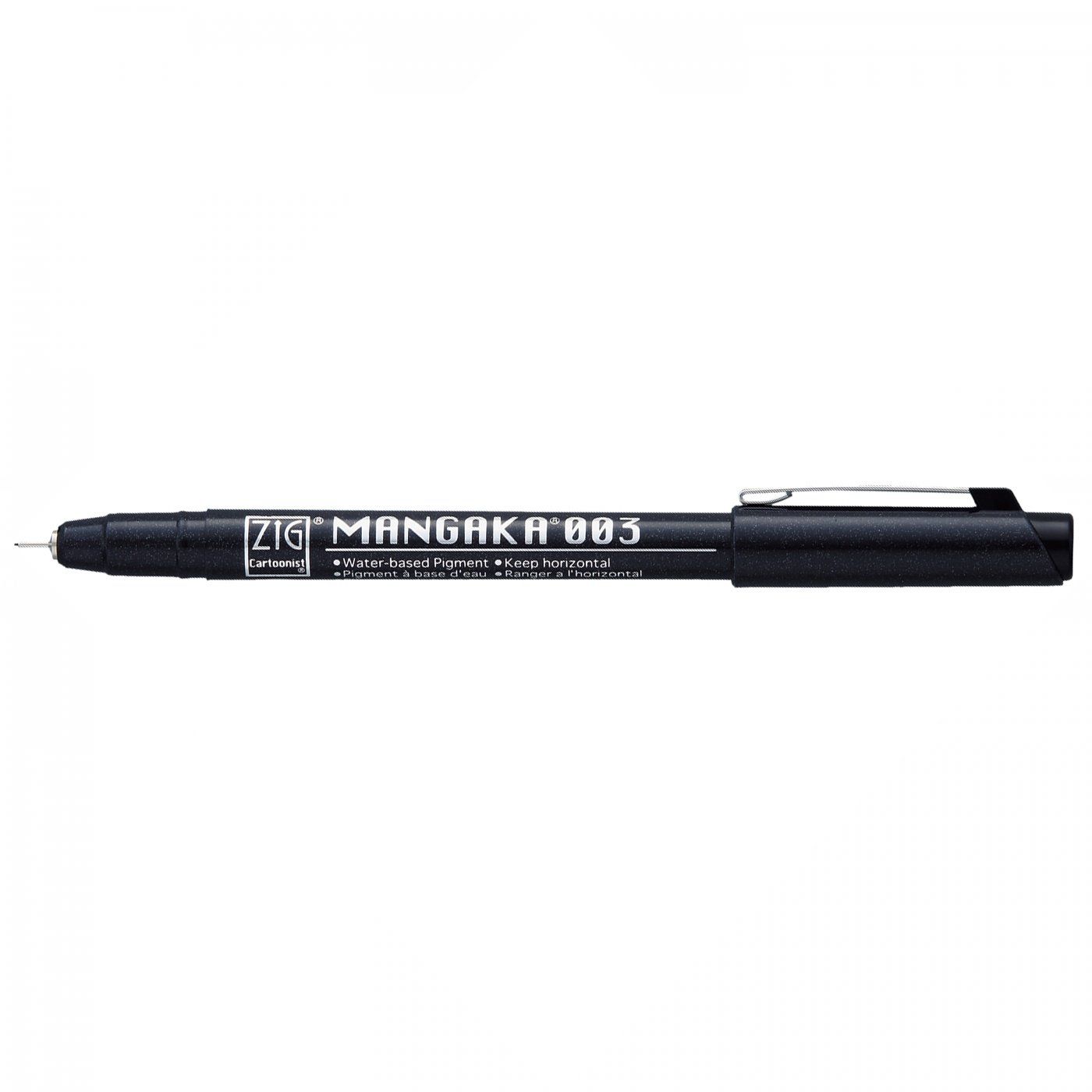 Kuretake, Fixka Mangaka 0.03, 010 Black