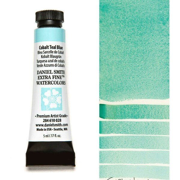 Daniel Smith, akvarel, 5 ml, 28 Cobalt Teal Blue