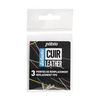 SETACOLOR Leather, náhradní hroty do fixů, 3 ks