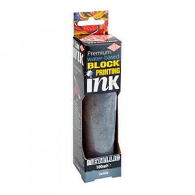 ESSDEE Barva na linoryt, 100 ml, metalická stříbrná
