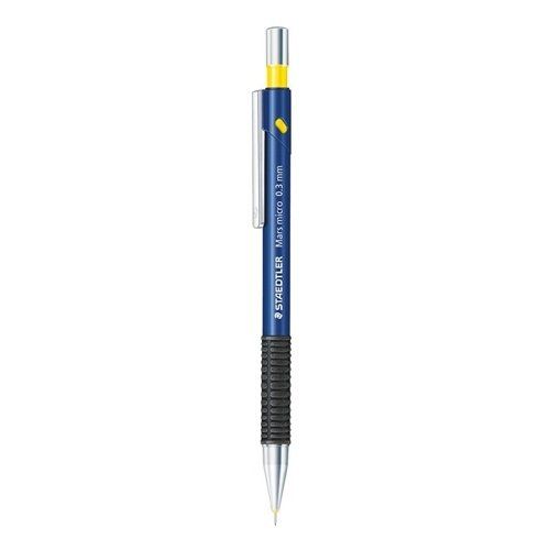 Pentelka STAEDTLER Mars micro, B, 0,3 mm, modrá
