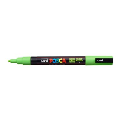 Popisovač Uni Posca PC-3M, 1,3 mm, zelené jablko