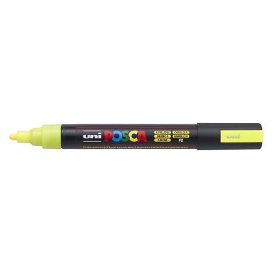 Popisovač Uni Posca PC-5M, 2,5 mm, fluorescenční žlutý