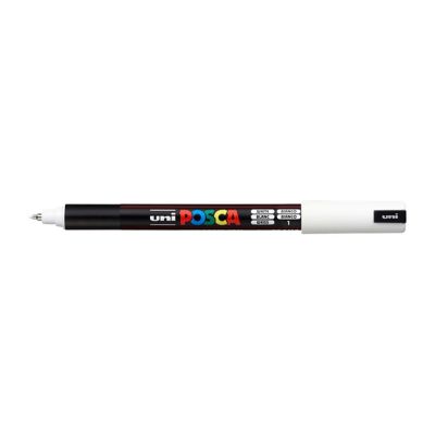 Liner Uni Posca PC-1MR, 0,7 mm, bílá