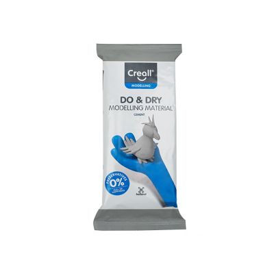 Samotvrdnoucí hmota DO&DRY, Creall, šedá, 500 g