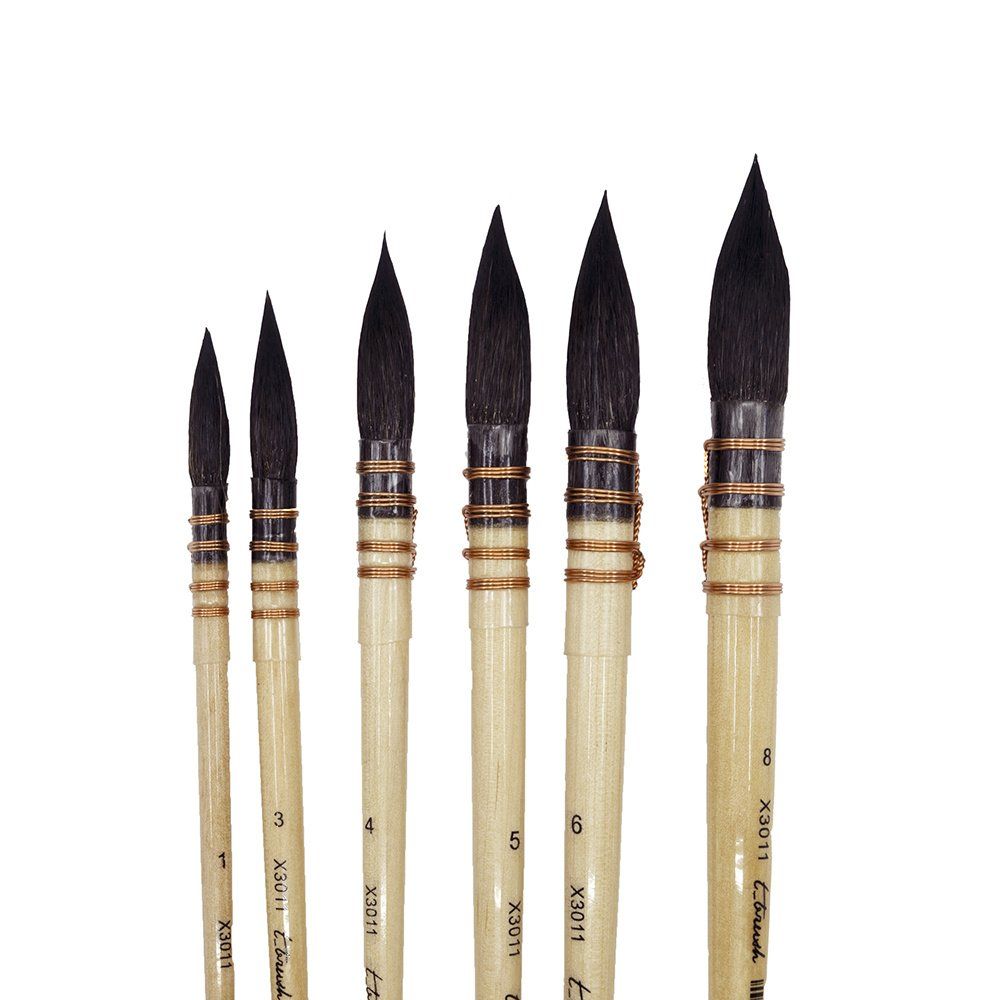 štětec t-brush X3011, veverka, kulatý č. 7