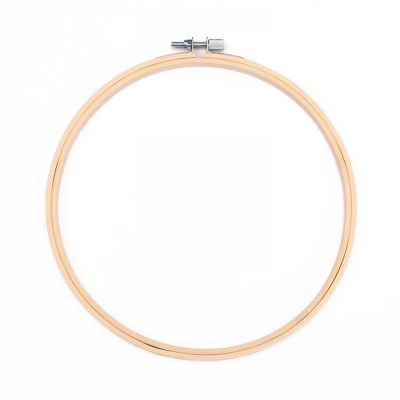 Bambusový vyšívací rámeček, macramé, 10 cm