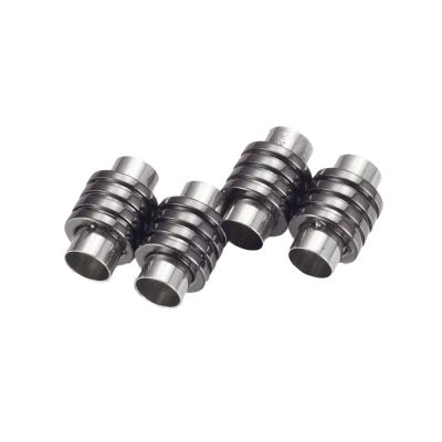 Magnetická spona lesklá, válec, ocel, 16 x 10 mm