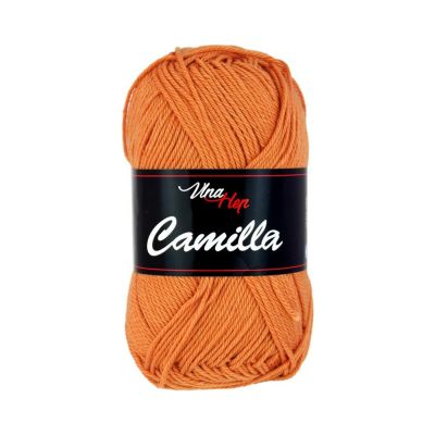 Camilla, 100% bavlněná příze, 50 g, cca 125 m, 8199 oranžová