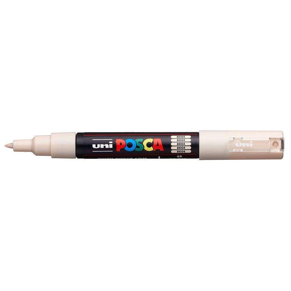 Popisovač Uni Posca PC-1M, 0,7 mm, béžový