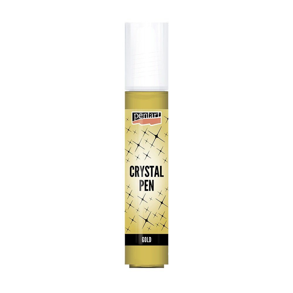 Křišťálové pero, Crystal Pen, 30 ml, zlaté