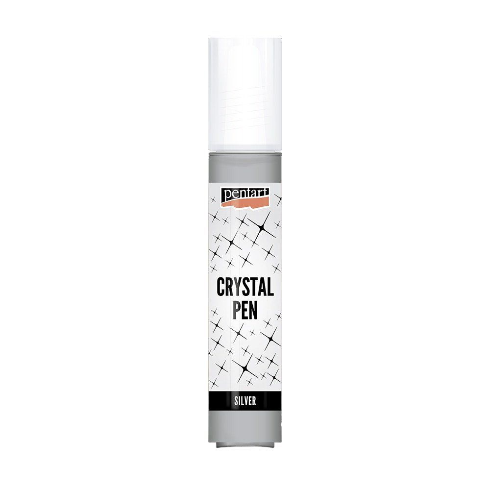 Křišťálové pero, Crystal Pen, 30 ml, stříbrná