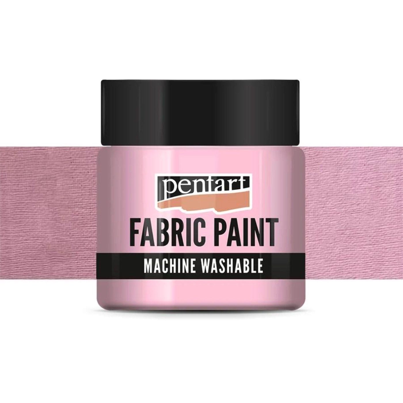 Barva na textil, 50 ml, neprůhledná světle růžová