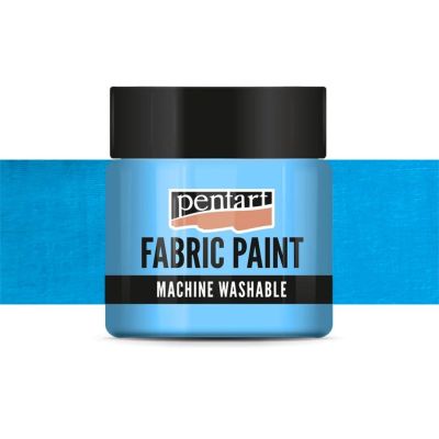 Barva na textil, 50 ml, neprůhledná nebeská modř
