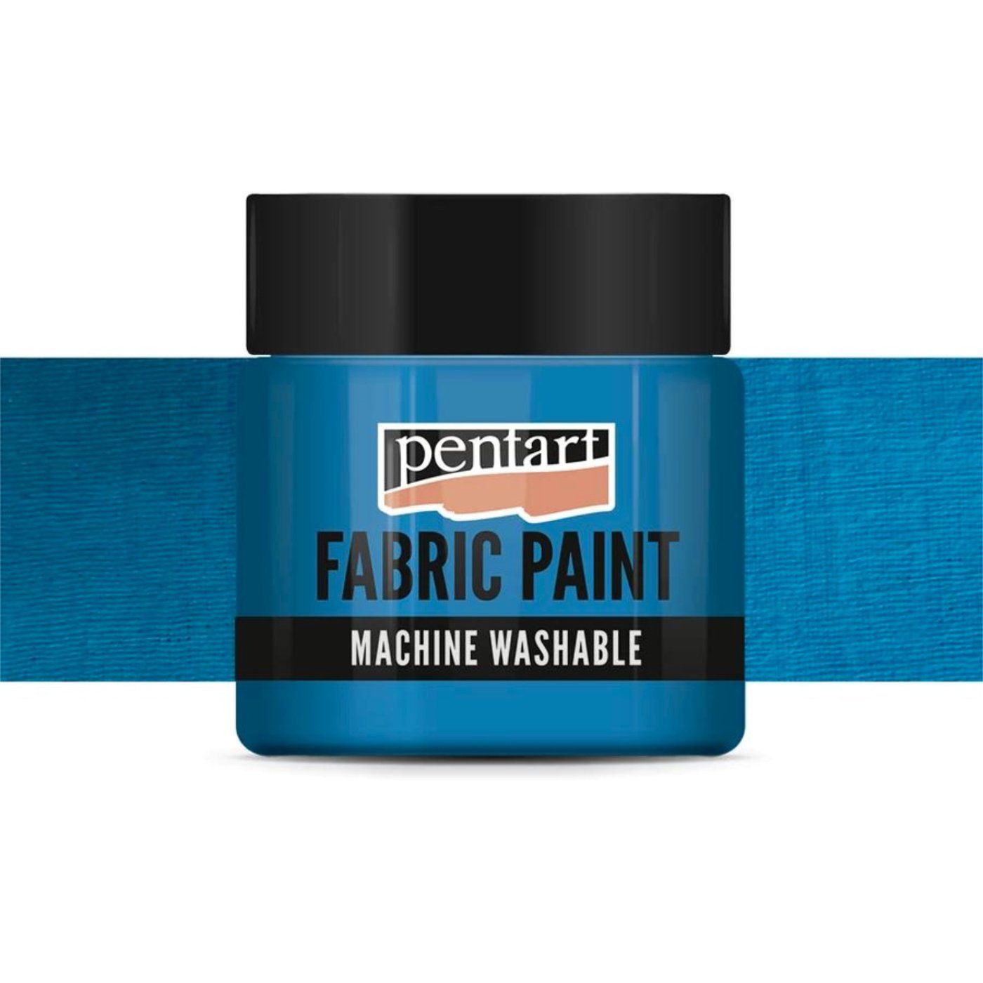 Barva na textil, 50 ml, neprůhledná tyrkysově modrá