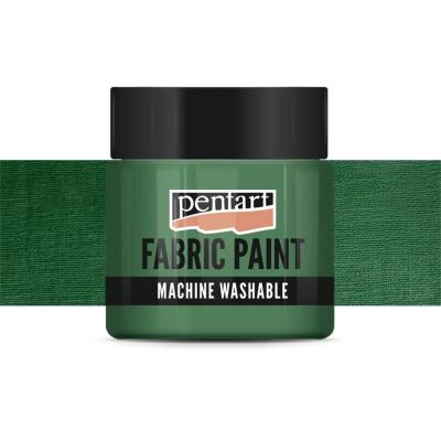 Barva na textil, 50 ml, neprůhledná jedlová zeleň