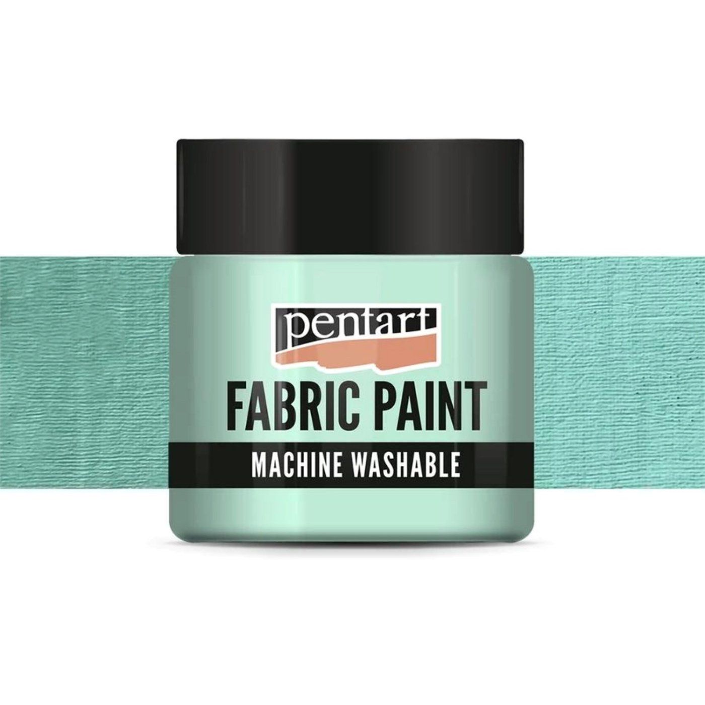 Barva na textil, 50 ml, neprůhledná mátově zelená