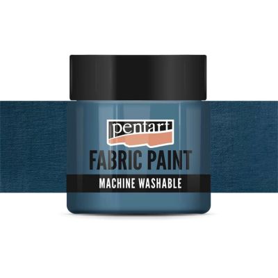 Barva na textil, 50 ml, neprůhledná petrolejová modrá
