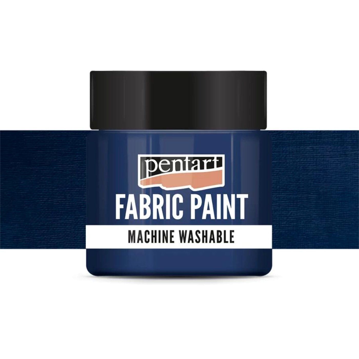 Barva na textil, 50 ml, neprůhledná tmavě modrá