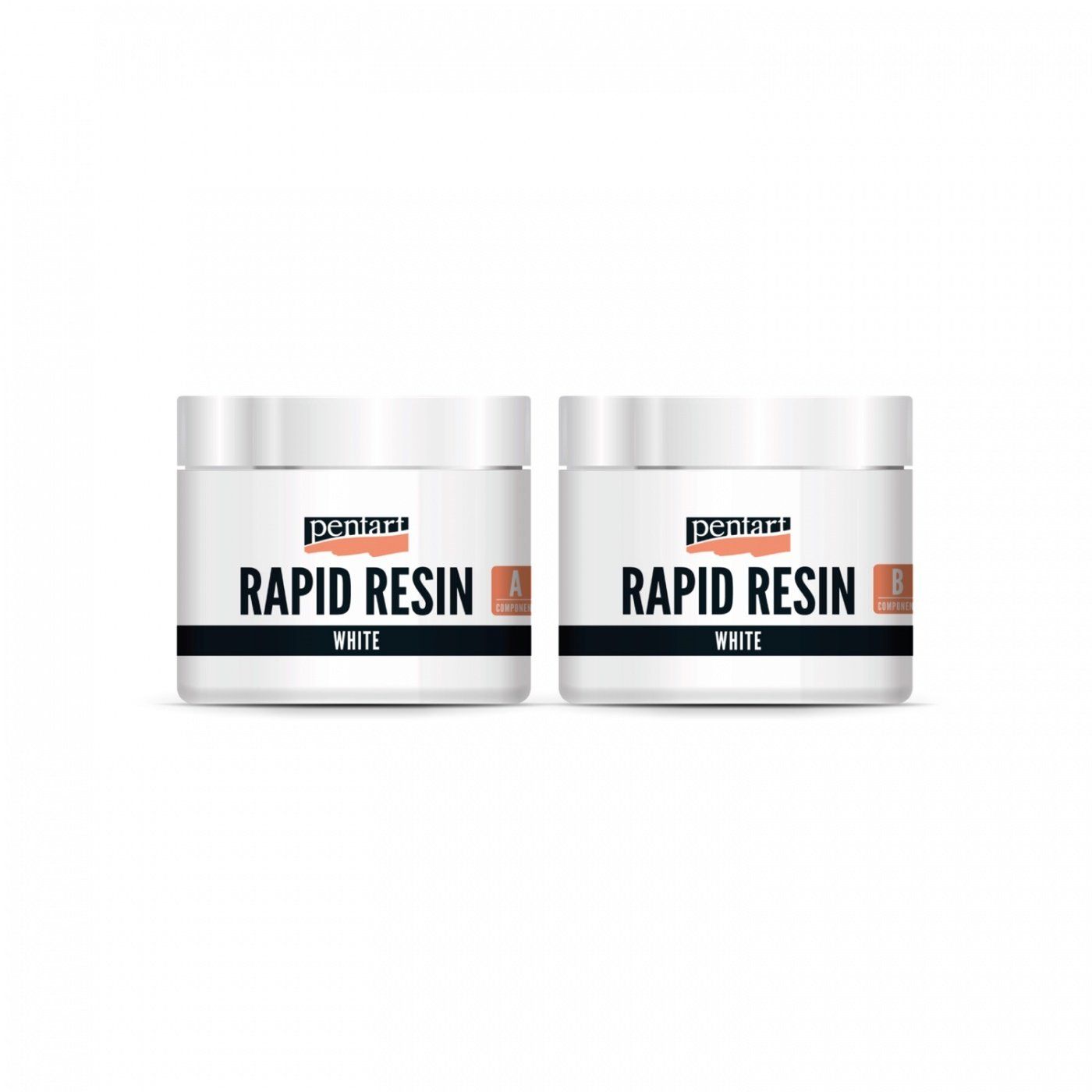 Rapid resin 1:1 set, pryskyřice, 80 ml, bílá