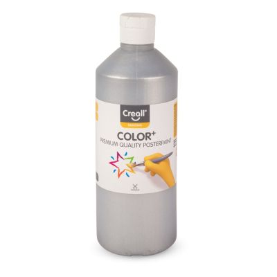 Temperová barva, 500 ml, stříbrná