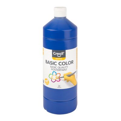 Temperová barva, 500 ml, tmavě modrá