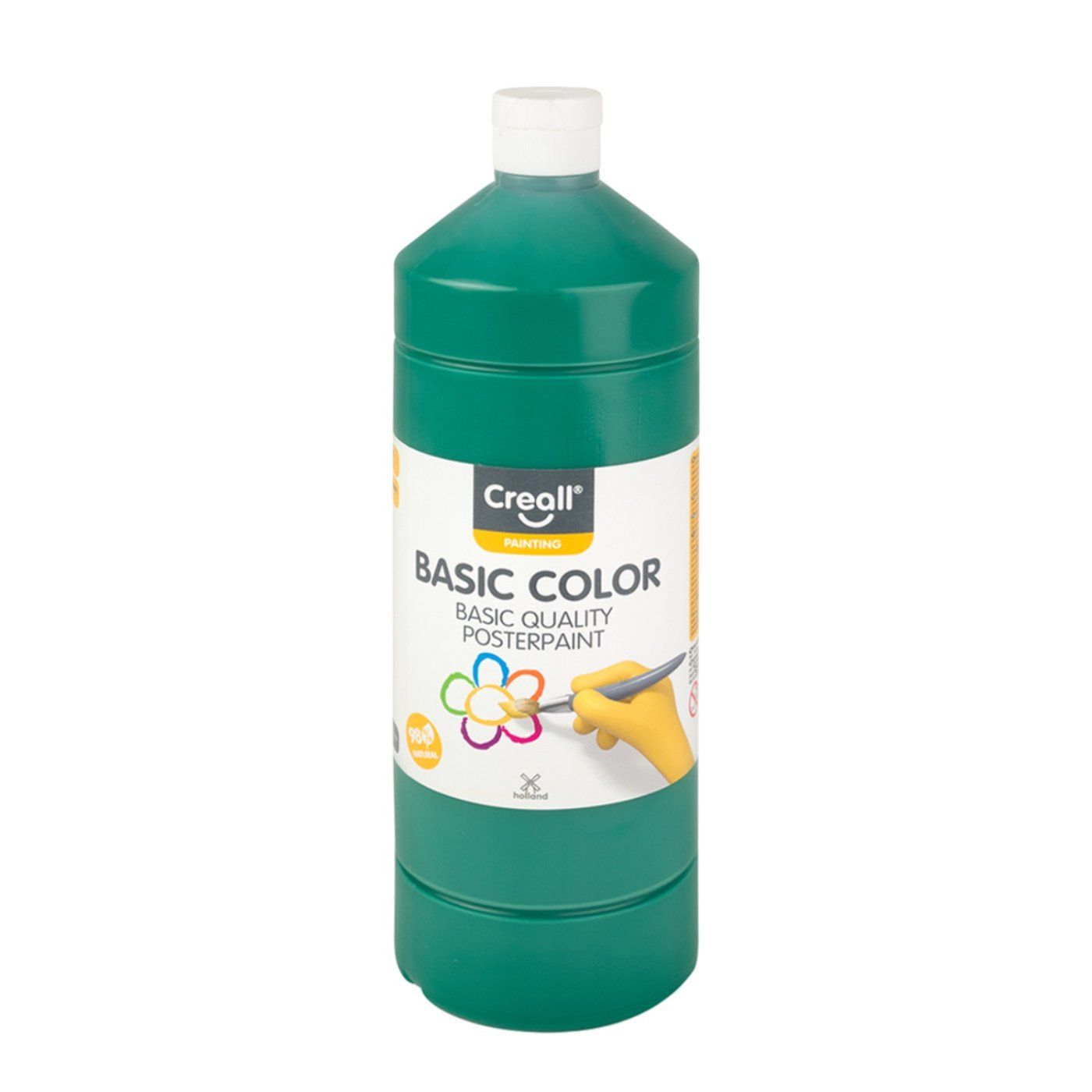Temperová barva, 500 ml, tmavě zelená