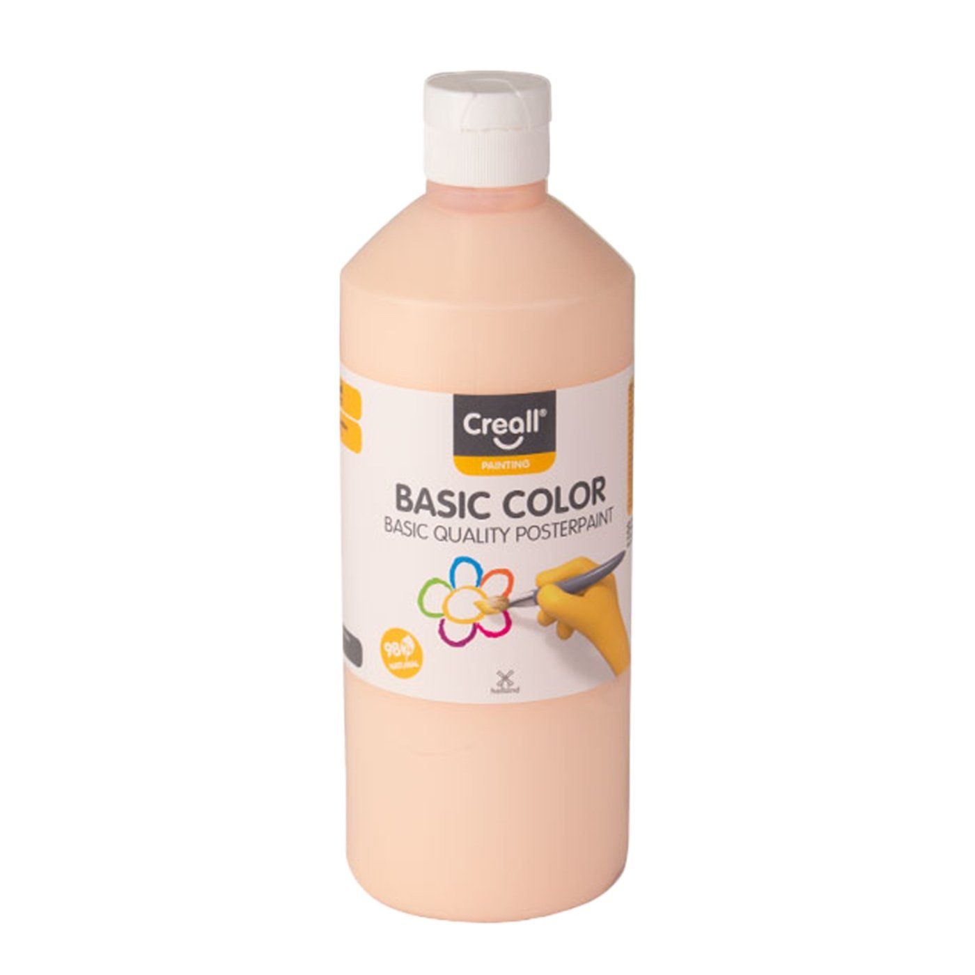 Temperová barva, 500 ml, pastelově oranžová