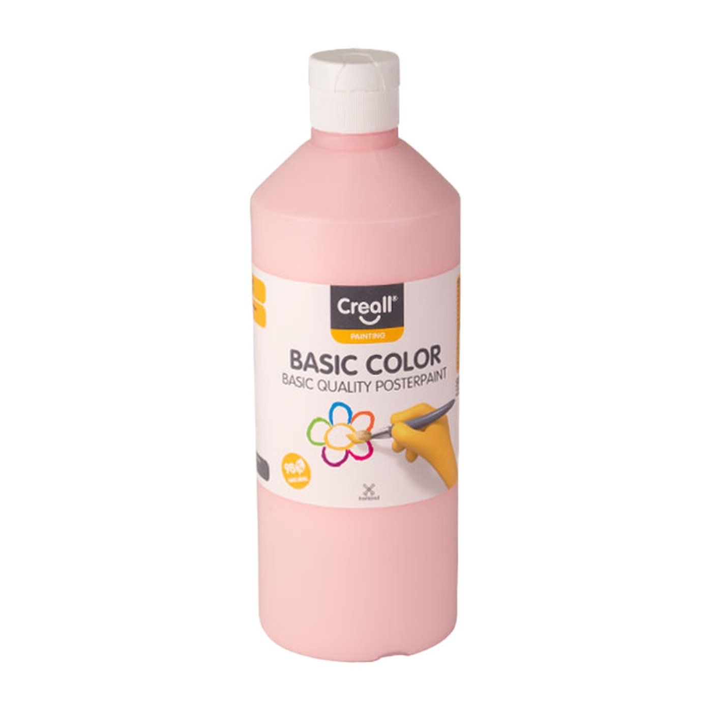 Temperová barva, 500 ml, pastelově červená