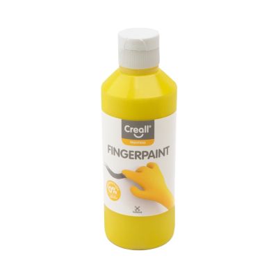 Barva na prsty, 250 ml, žlutá