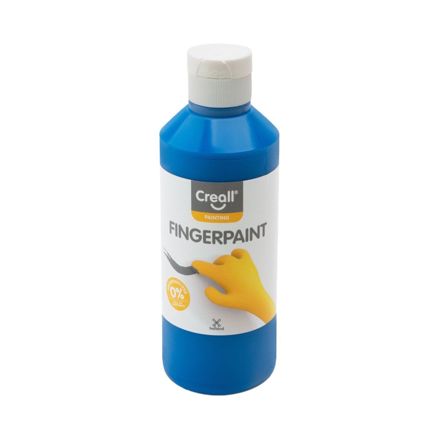 Barva na prsty, 250 ml, modrá