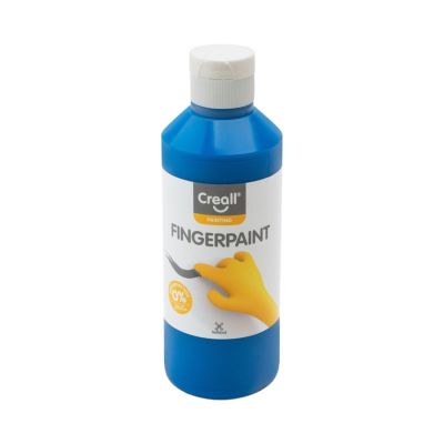 Barva na prsty, 250 ml, modrá