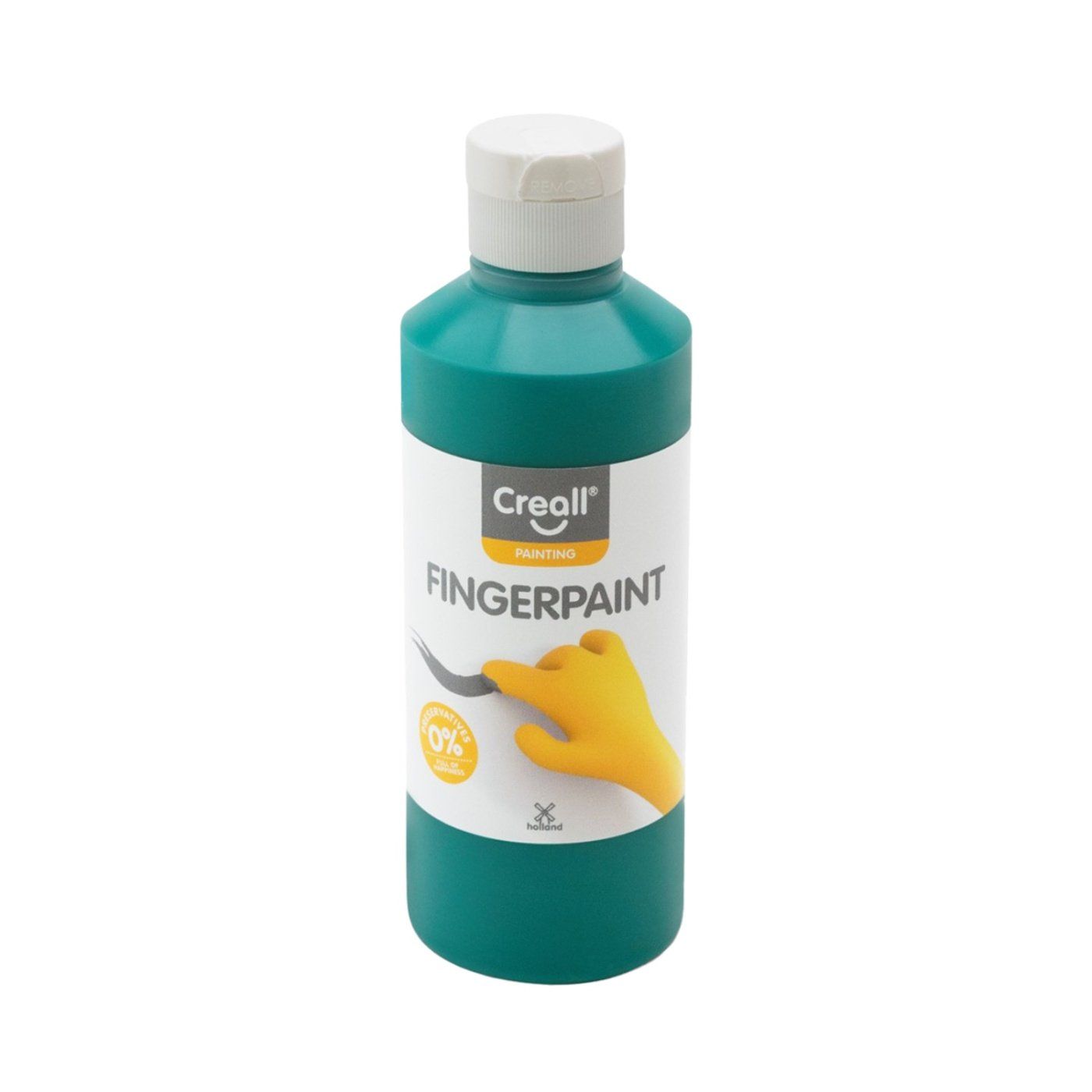 Barva na prsty, 250 ml, zelená