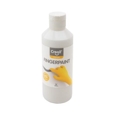Barva na prsty, 250 ml, bílá