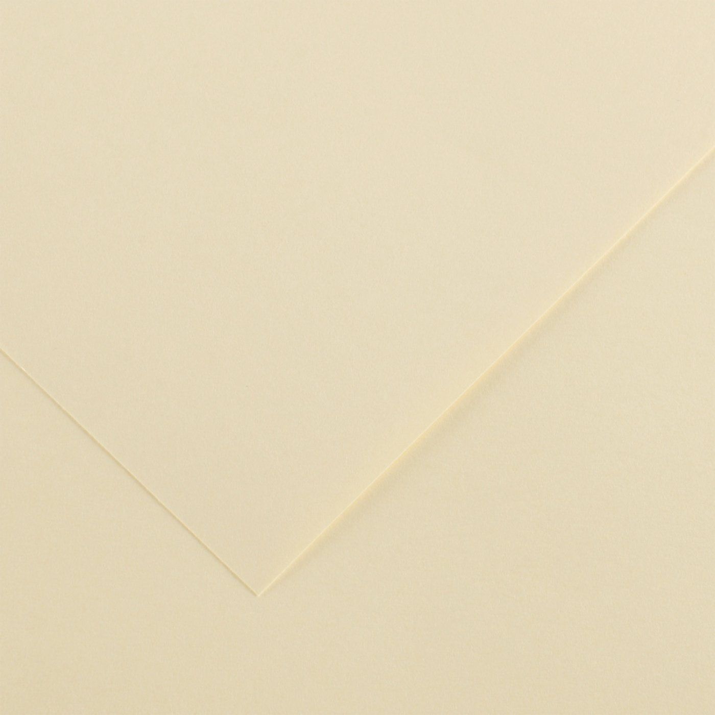 Barevný papír Canson Colorline 50x65 cm, 150g , CREAM