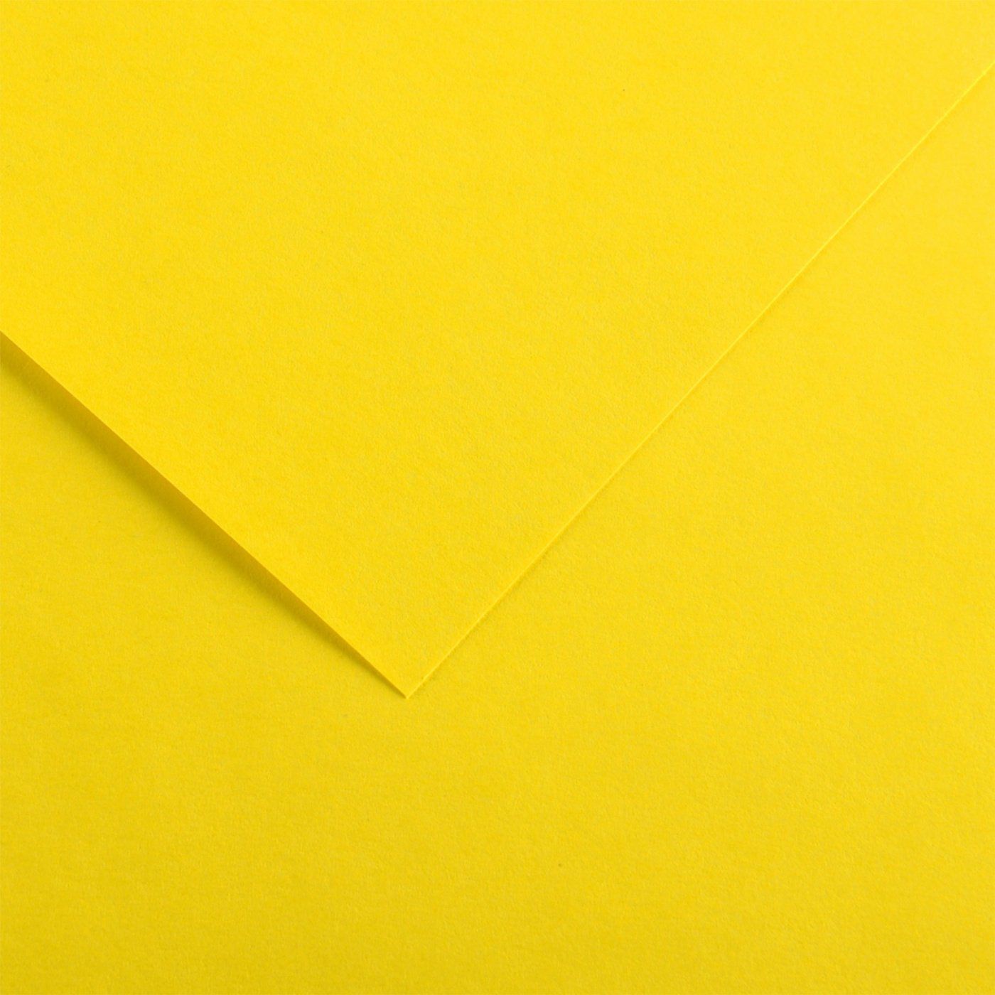 Barevný papír Canson Colorline 50x65 cm, 150 g , CANARY YELLOW