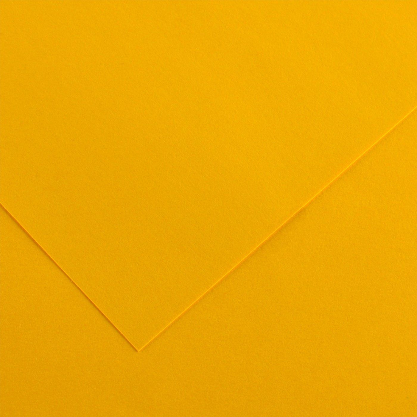 Barevný papír Canson Colorline 50x65 cm, 150g , BUTTERCUP