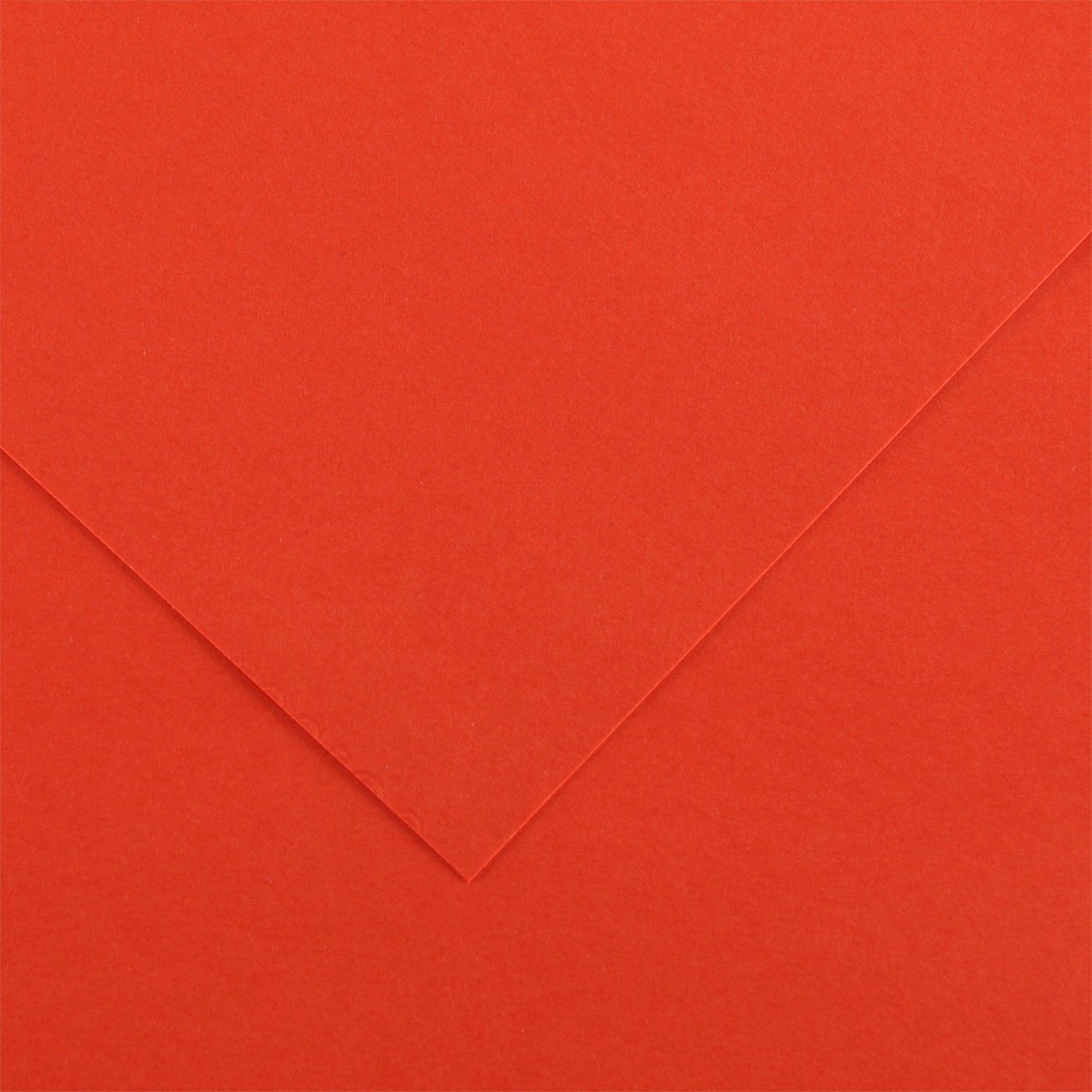 Barevný papír Canson Colorline 50x65 cm, 150g , TOMATO