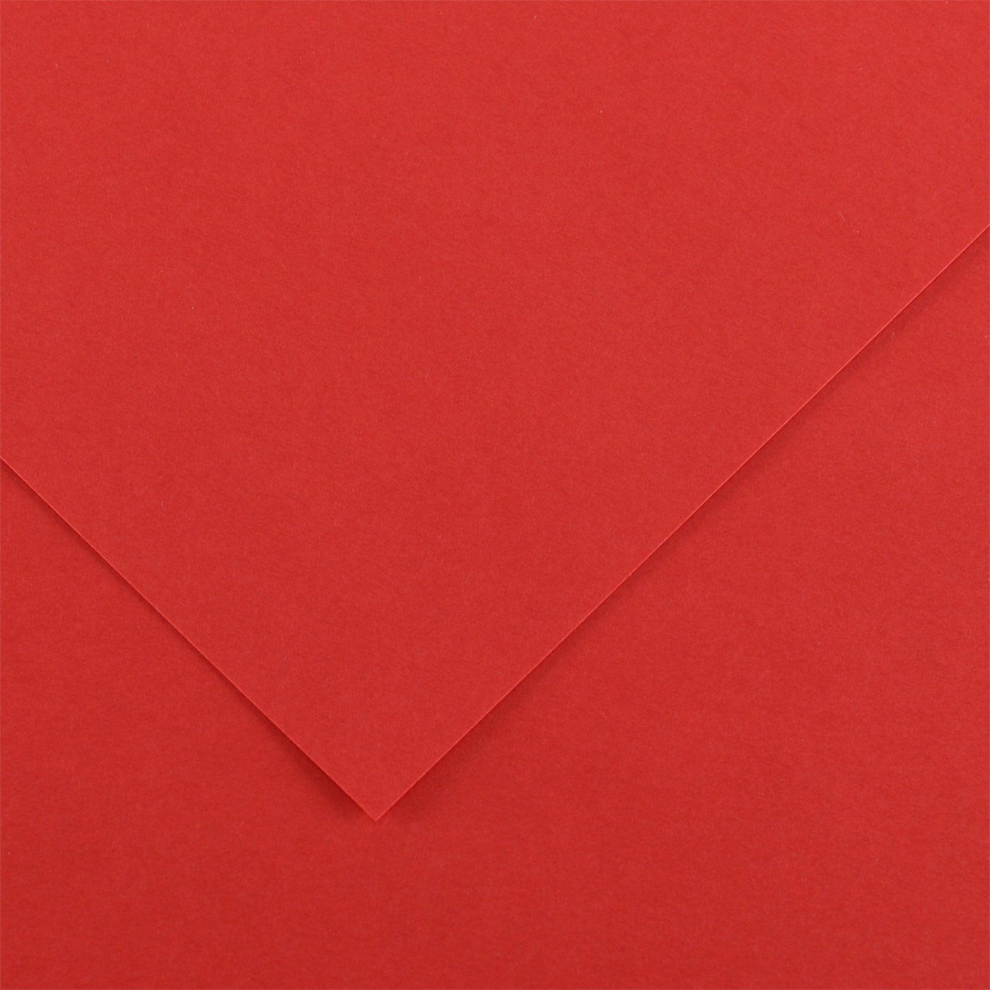 Barevný papír Canson Colorline 50x65 cm, 150g , ČERVENÁ