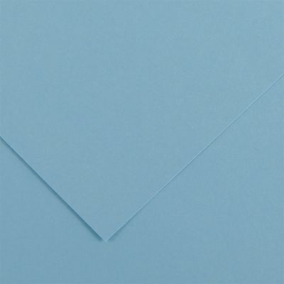 Barevný papír Canson Colorline 50x65 cm, 150 g , SKY BLUE