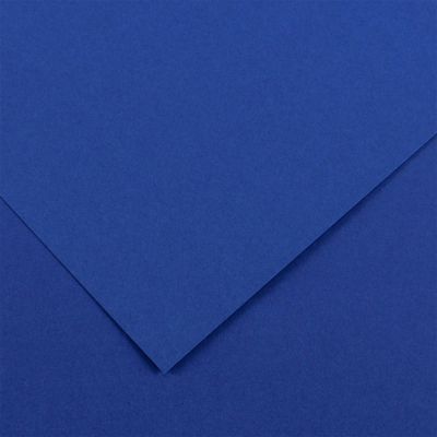 Barevný papír Canson Colorline 50x65 cm, 150 g , KRÁLOVSKÁ MODRÁ