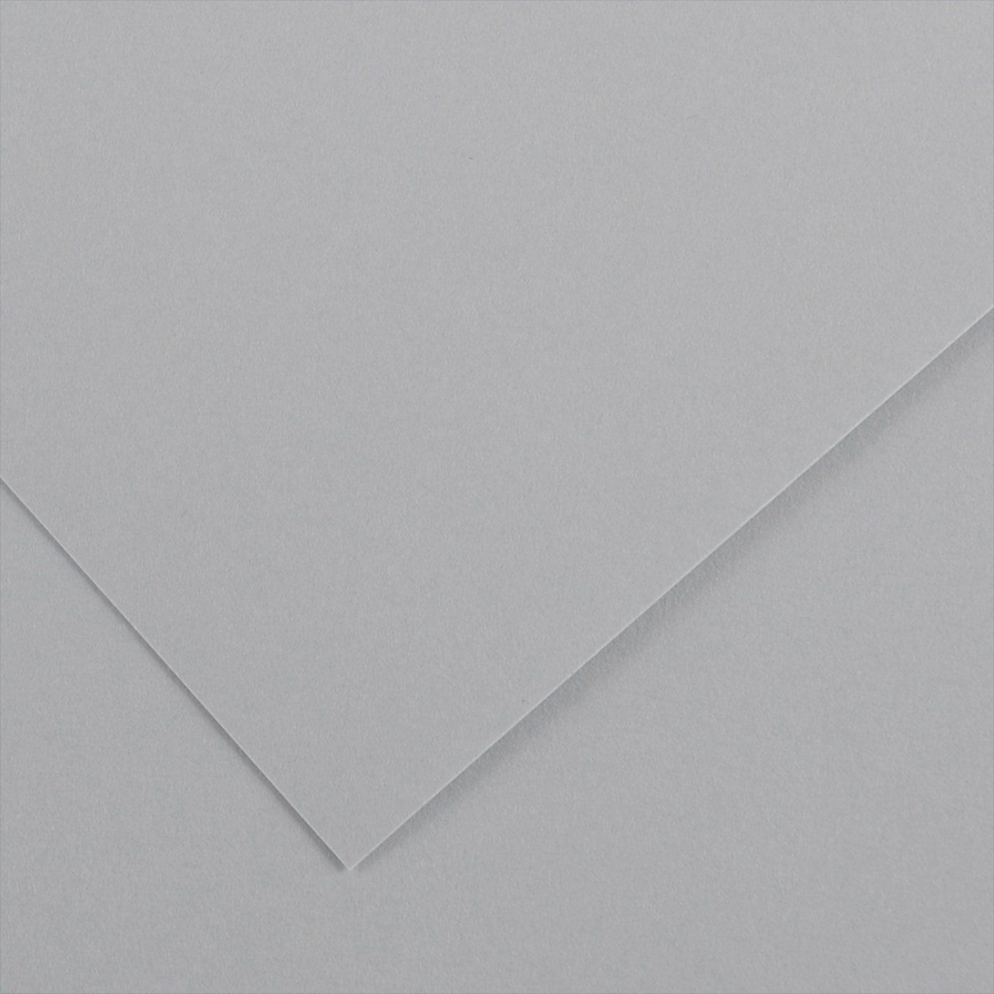 Barevný papír Canson Colorline 50x65 cm, 150 g , SVĚTLE ŠEDÁ