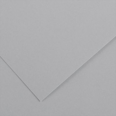 Barevný papír Canson Colorline 50x65 cm, 150 g , SVĚTLE ŠEDÁ