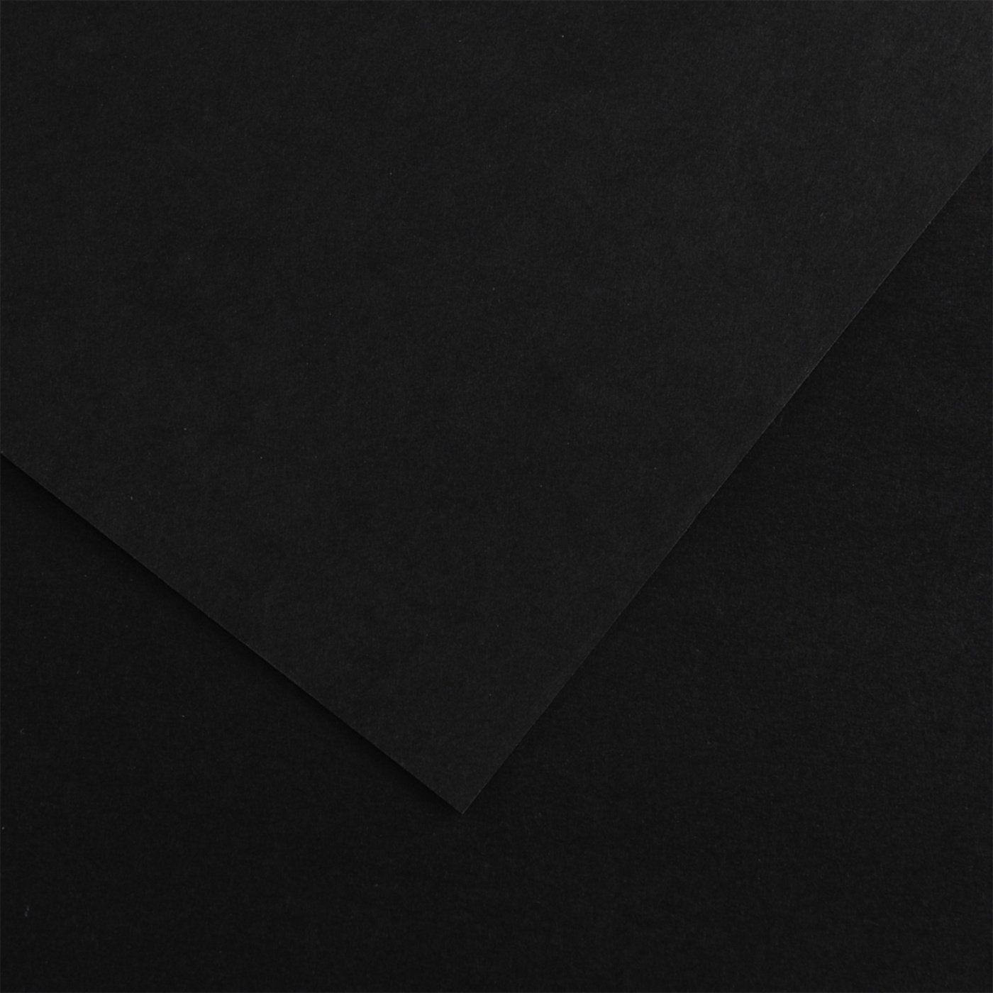 Barevný papír Canson Colorline 50x65 cm, 150 g , BLACK