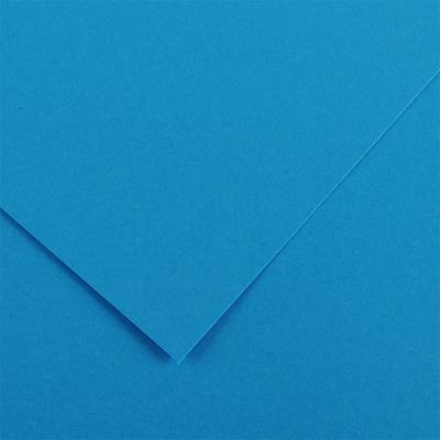Barevný papír Canson Colorline 50x65 cm, 150g , AZURE BLUE