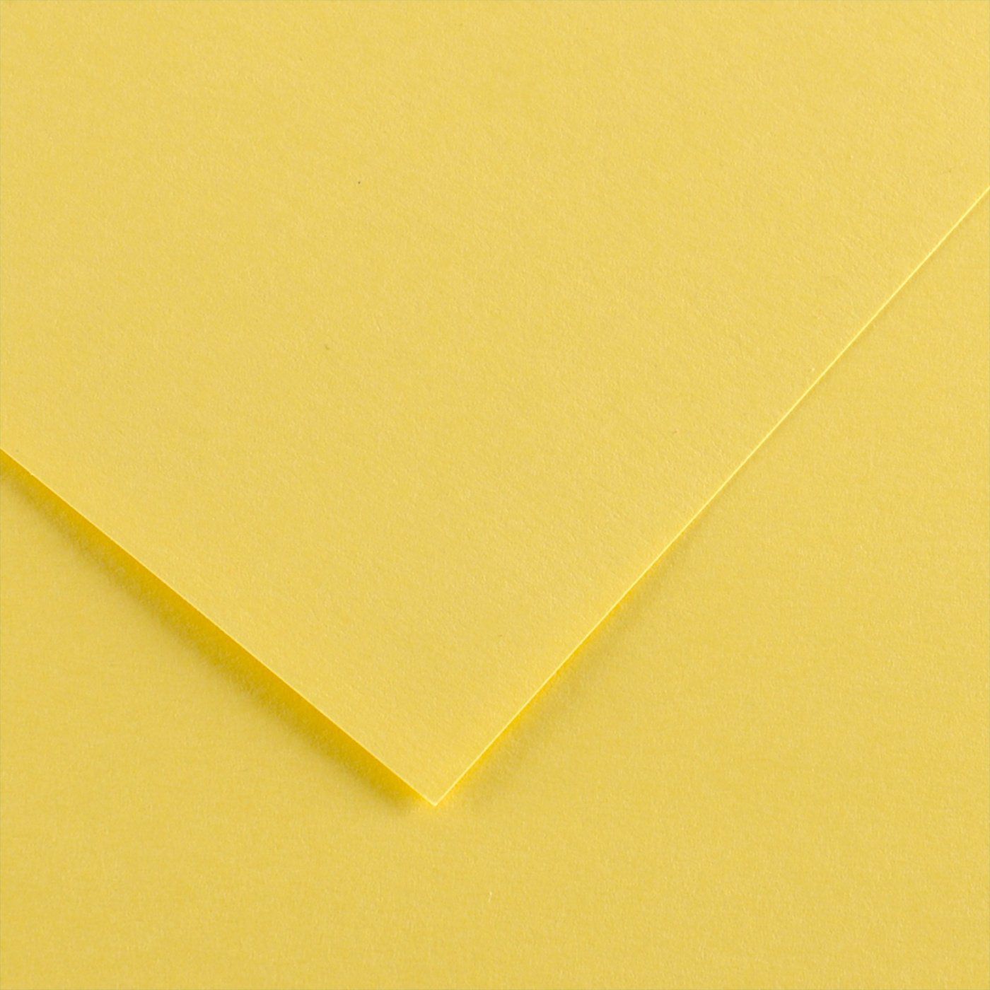 Barevný papír Canson Colorline 50x65 cm, 150 g , STRAW YELLOW