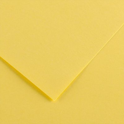 Barevný papír Canson Colorline 50x65 cm, 150 g , STRAW YELLOW