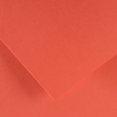 Barevný papír Canson Colorline 50x65 cm, 150 g, CORAL