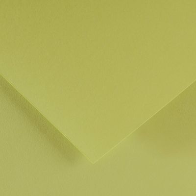 Barevný papír Canson Colorline 50x65 cm, 150g , LIME GREEN