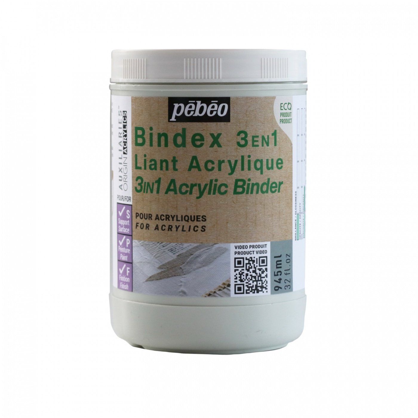 Bindex 3v1 Origin akryl 945ml